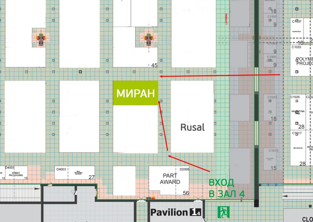 МИРАН расположение стенда на RosUpack2022.jpg